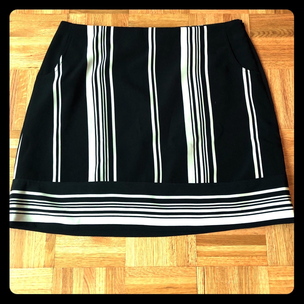 The Limited striped skirt